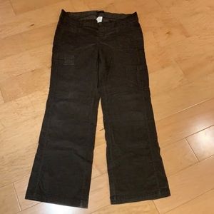 🍼 MAKE AN OFFER Thyme Maternity Olive Green Corduroy - size XL